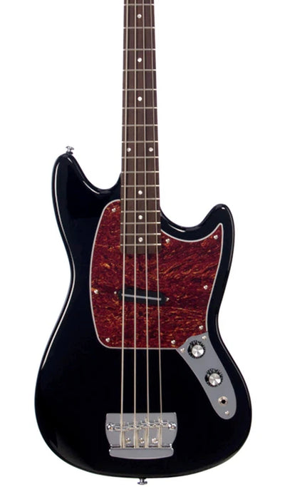 Eastwood Guitars Warren Ellis Bass Black #color_black