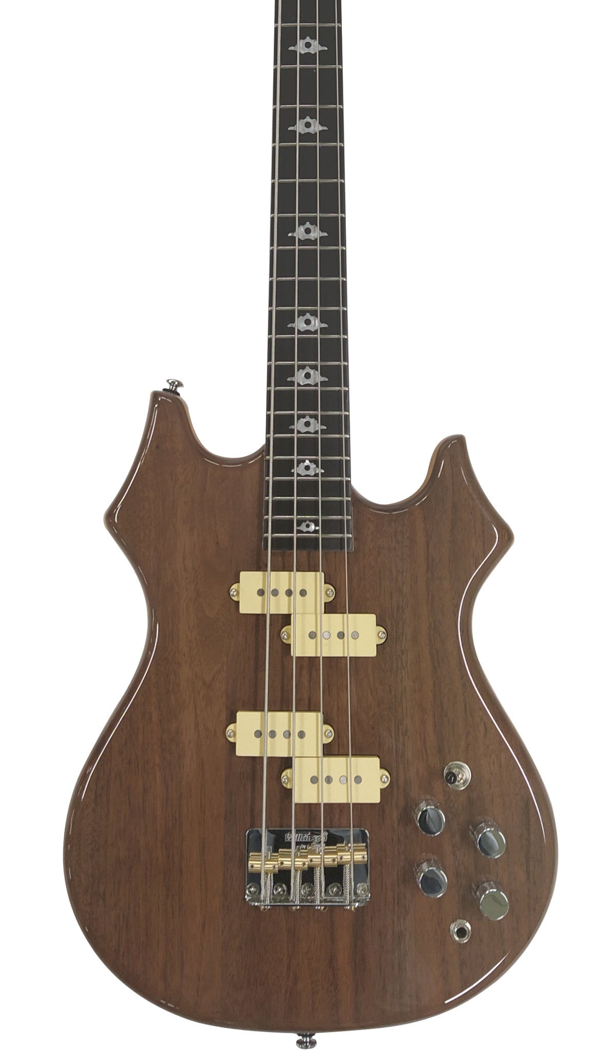 Eastwood Guitars Tiger Bass Walnut #color_walnut #color_Walnut #color_walnut