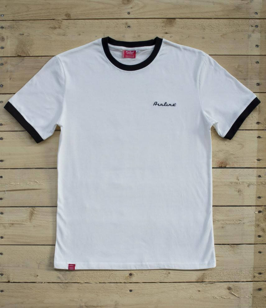 Eastwood Guitars Airline Ring T-Shirt White
