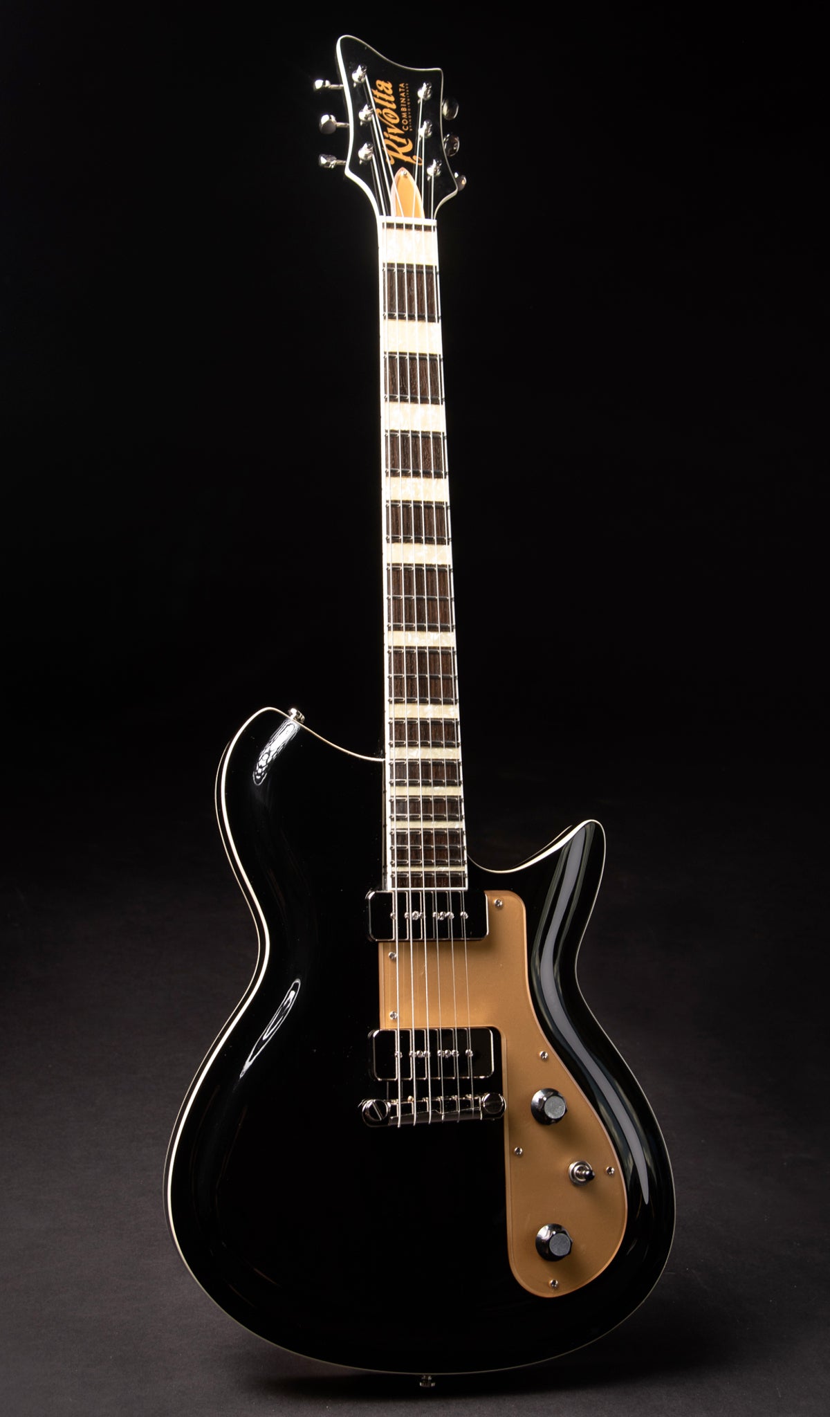 Eastwood Guitars Rivolta Combinata Toro Black #color_toro-black