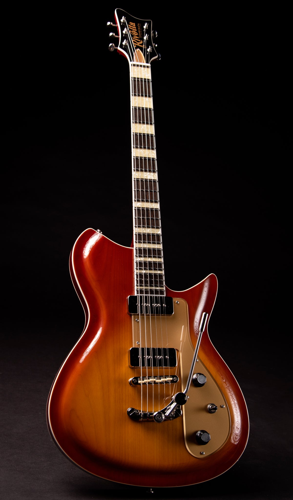 Eastwood Guitars Rivolta Combinata XVII Autunno Burst #color_autunno-burst